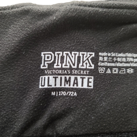 vs PINK Ultimate Black Stretch Leggings - Picture 2 of 3